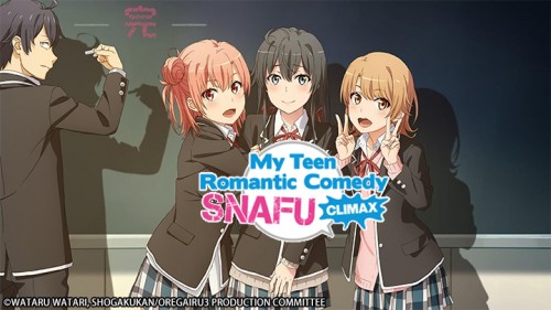 Chuyện tình thanh xuân bi hài của tôi quả nhiên là sai lầm (kết thúc) Yahari Ore no Seishun Love Comedy wa Machigatteiru. 3rd Season My Teen Romantic Comedy SNAFU 3 Oregairu 3 My youth romantic comedy is wrong as I expected 3  Yahari Ore no Seishun Love Comedy wa Machigatteiru. Kan